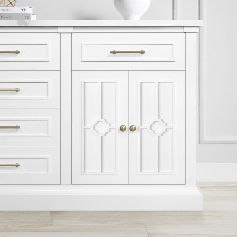 Positano 72” - Customizable Accent Cabinet with Storage