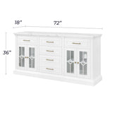 Positano 72” - Customizable Accent Cabinet with Storage