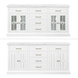 Positano 72” - Customizable Accent Cabinet with Storage