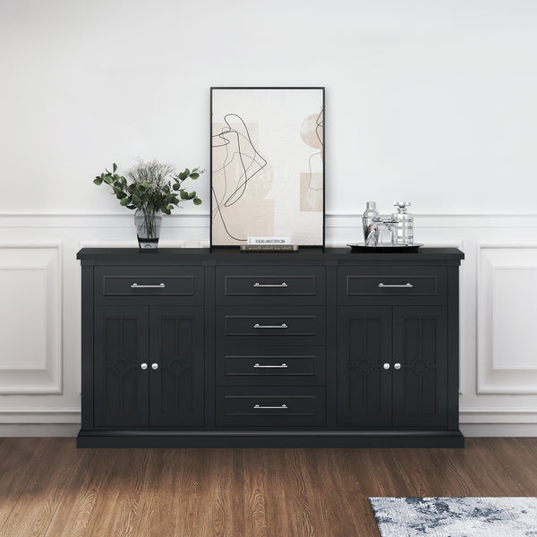 Positano 72” - Customizable Accent Cabinet with Storage