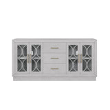 New York 72” - Customizable Accent Cabinet with Storage