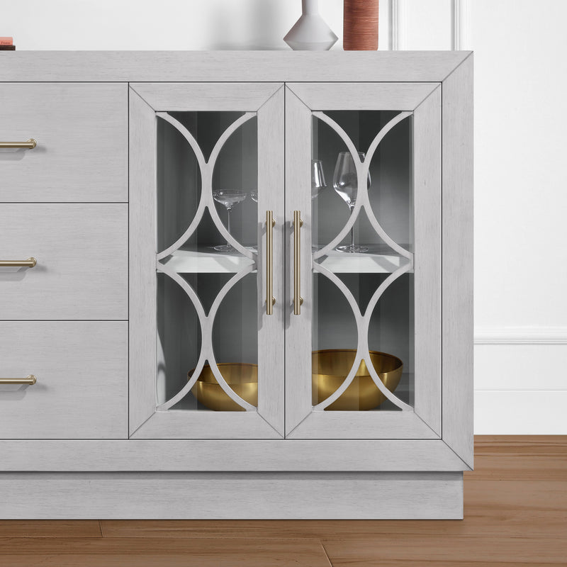 New York 72” - Customizable Accent Cabinet with Storage