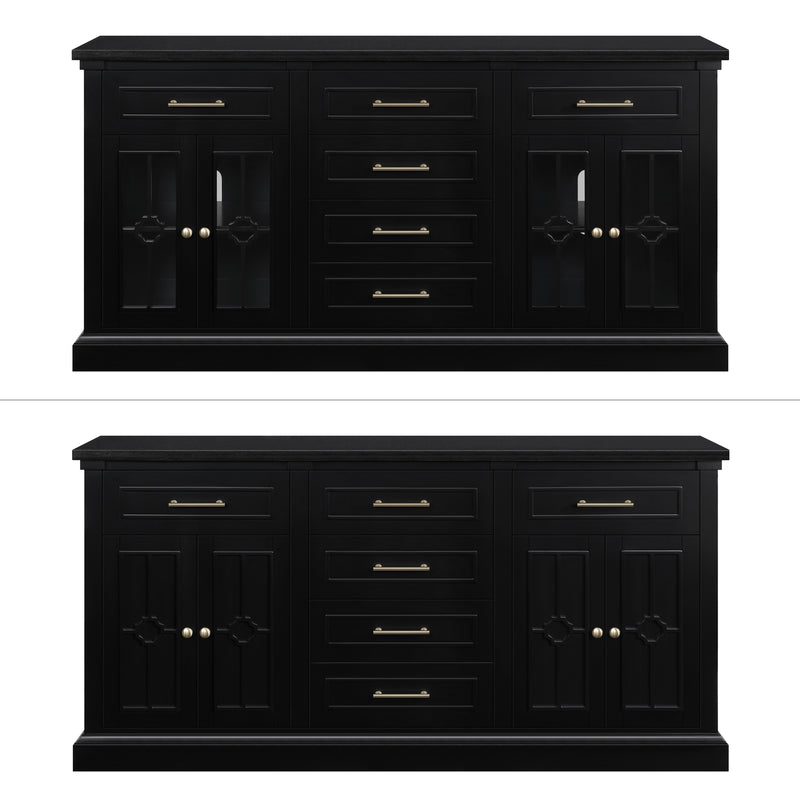 Positano 72” - Customizable Accent Cabinet with Storage